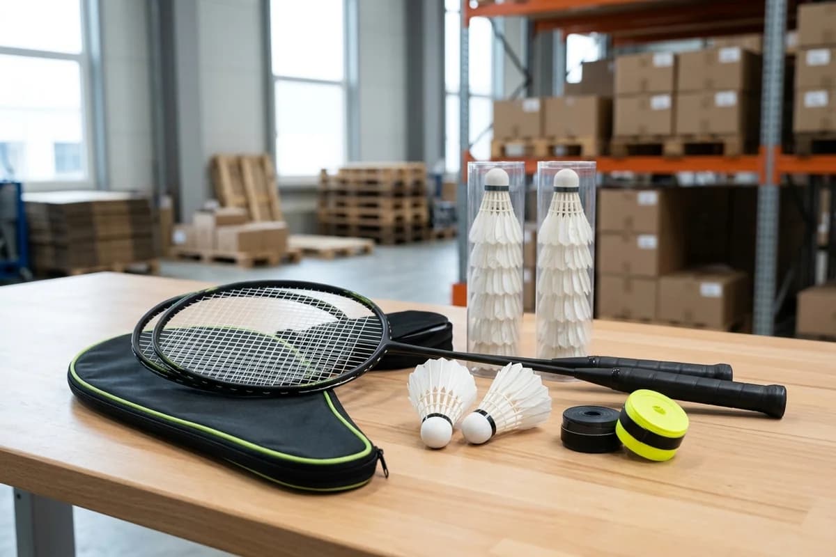 Badminton: raketkalar va volanlar