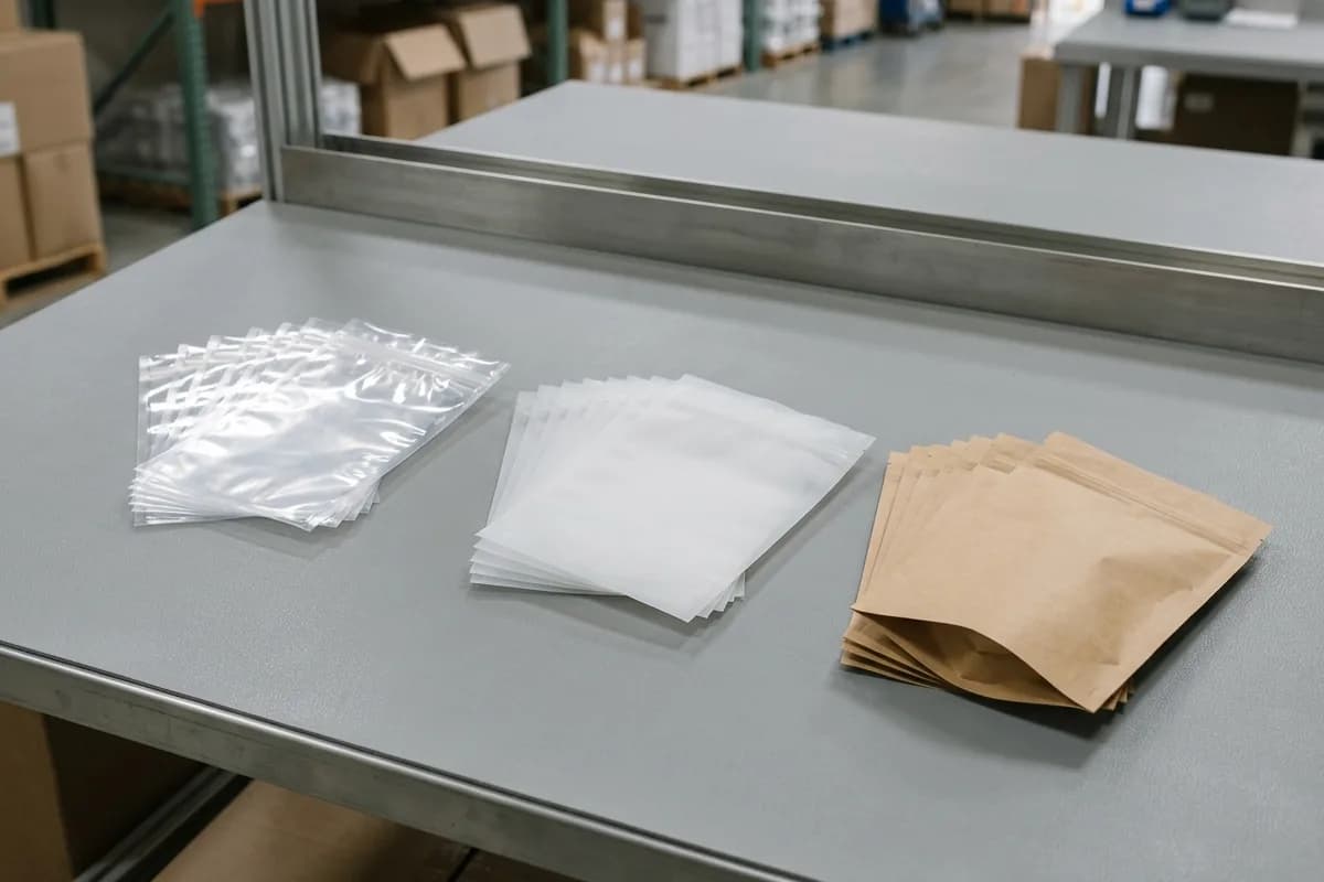 Zip-Lock qulpli paketlar